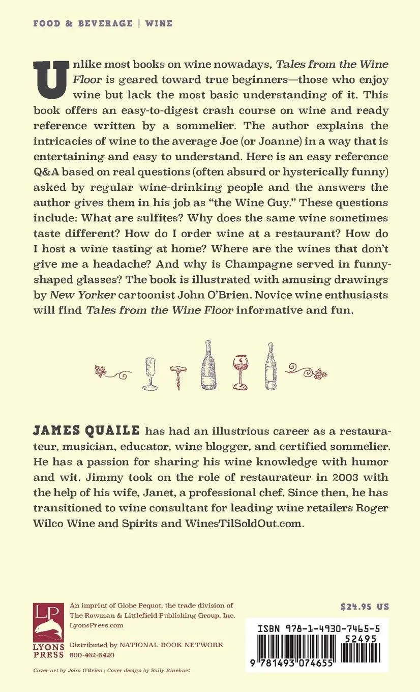 Rückseite: 9781493074655 | Tales from the Wine Floor | 100 Questions Asked of a Sommelier | Buch