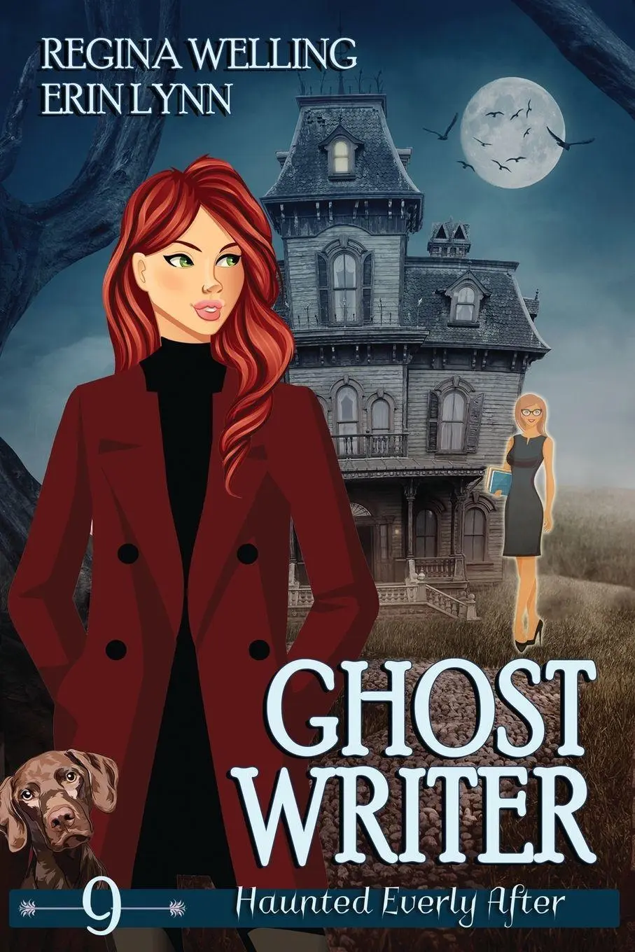 Cover: 9781953044655 | Ghost Writer (Large Print) | A Cozy Mystery with a Ghostly Twist