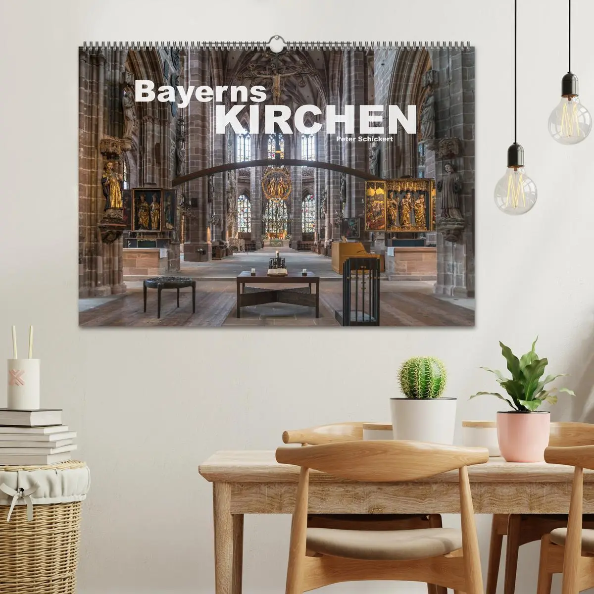 Bild: 9783457784655 | Bayerns Kirchen (Wandkalender 2026 DIN A2 quer), CALVENDO...