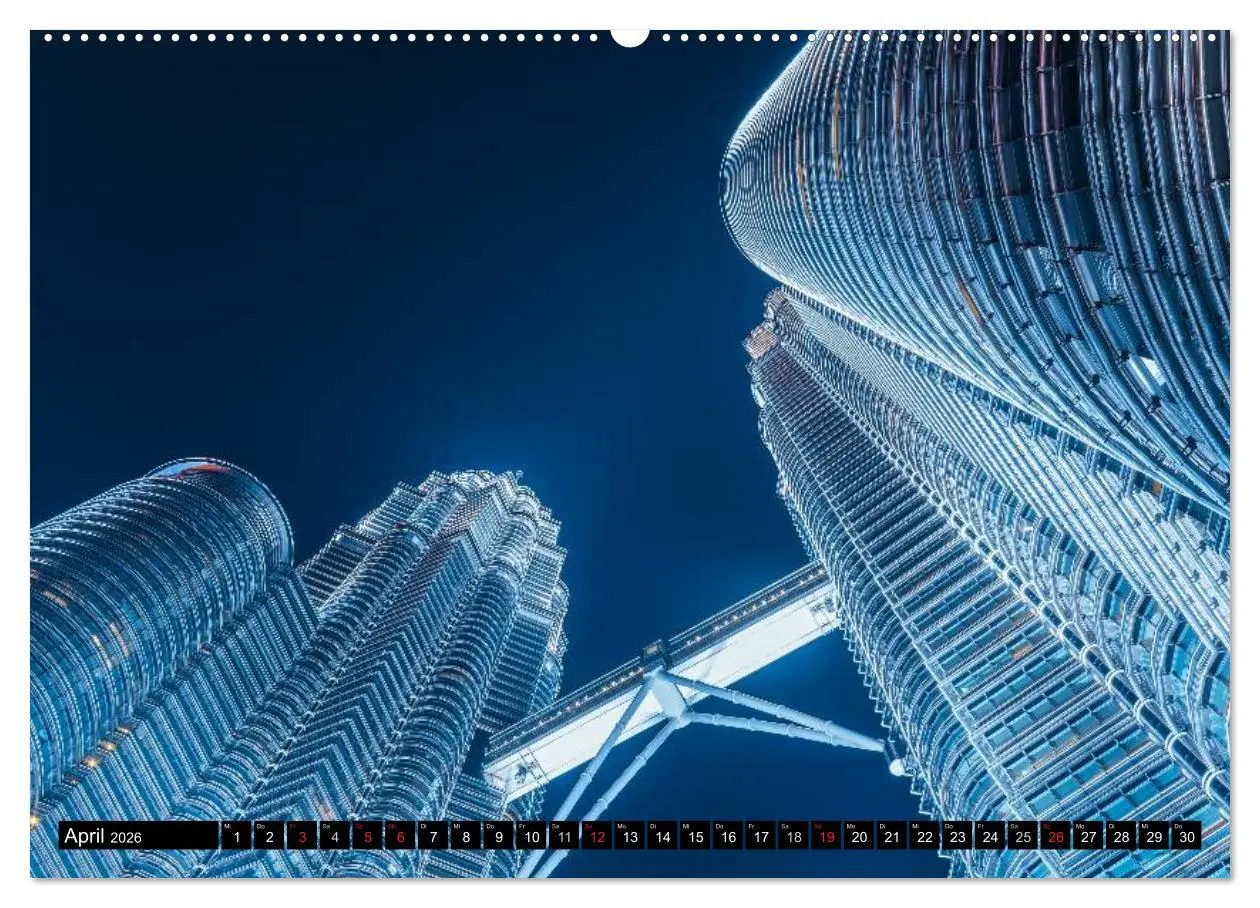Bild: 9783516014655 | Städte Südostasiens - Singapur &amp; Kuala Lumpur (Wandkalender 2026...