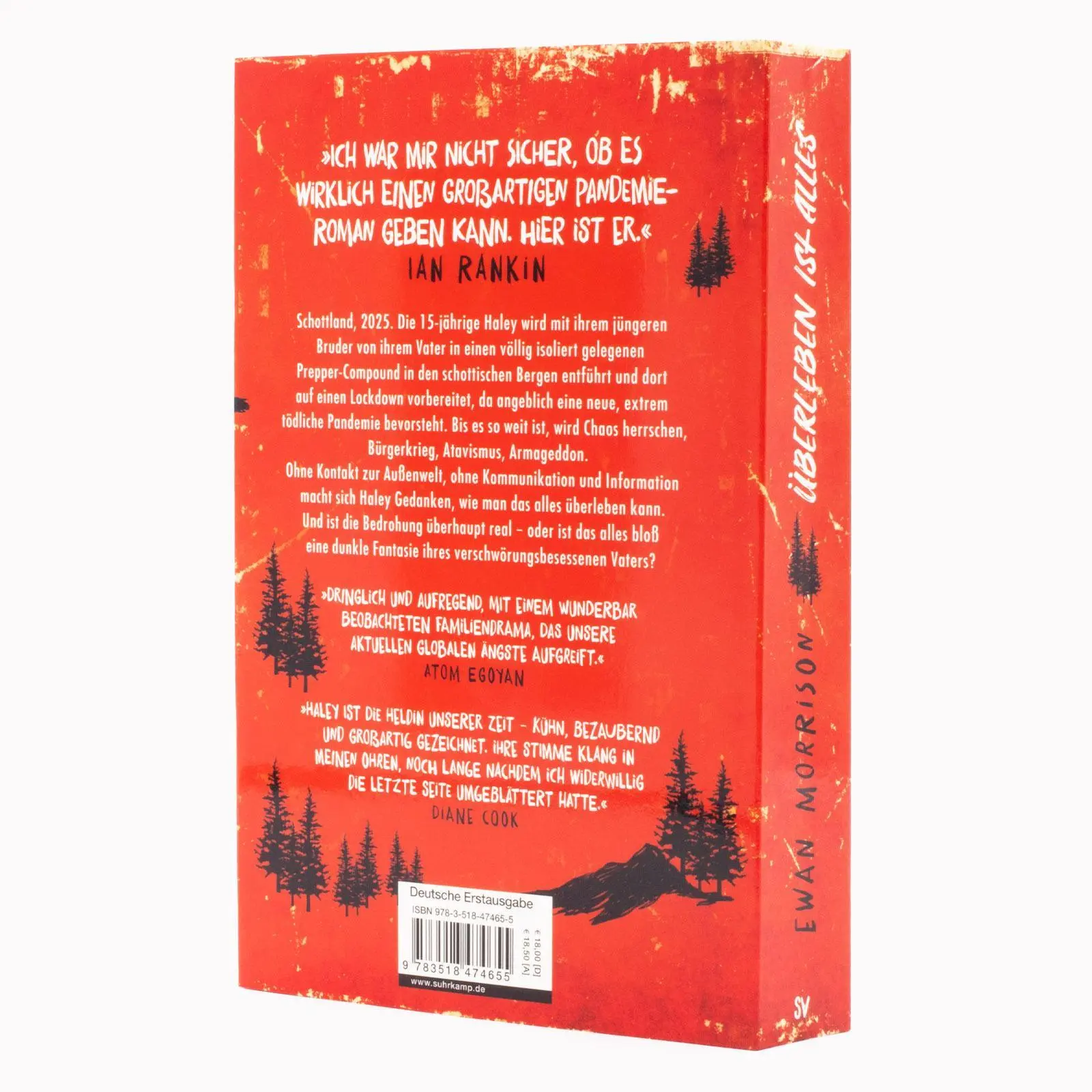 Bild: 9783518474655 | Überleben ist alles | Ewan Morrison | Taschenbuch | 441 S. | Deutsch
