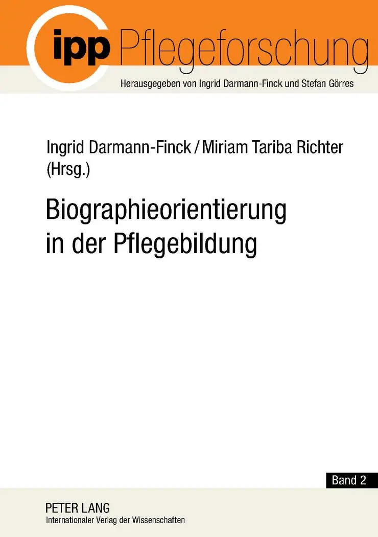Cover: 9783631614655 | Biographieorientierung in der Pflegebildung | Richter (u. a.) | Buch