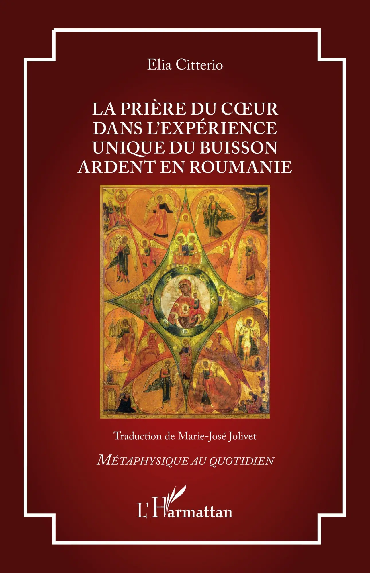 Cover: 9782336614755 | La prière du coeur dans l'expérience unique du Buisson Ardent en...