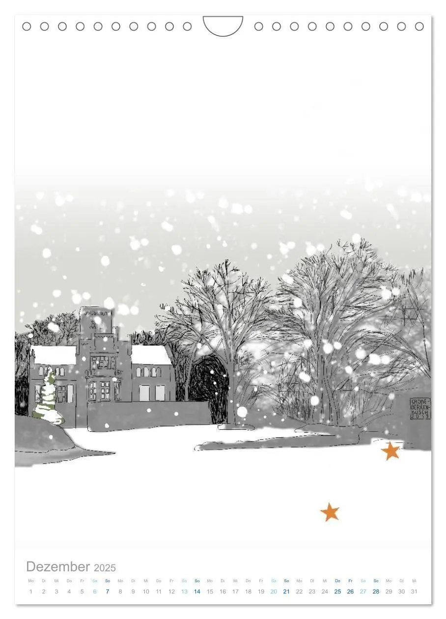 Bild: 9783457084755 | HATTINGEN GEZEICHNET (Wandkalender 2025 DIN A4 hoch), CALVENDO...