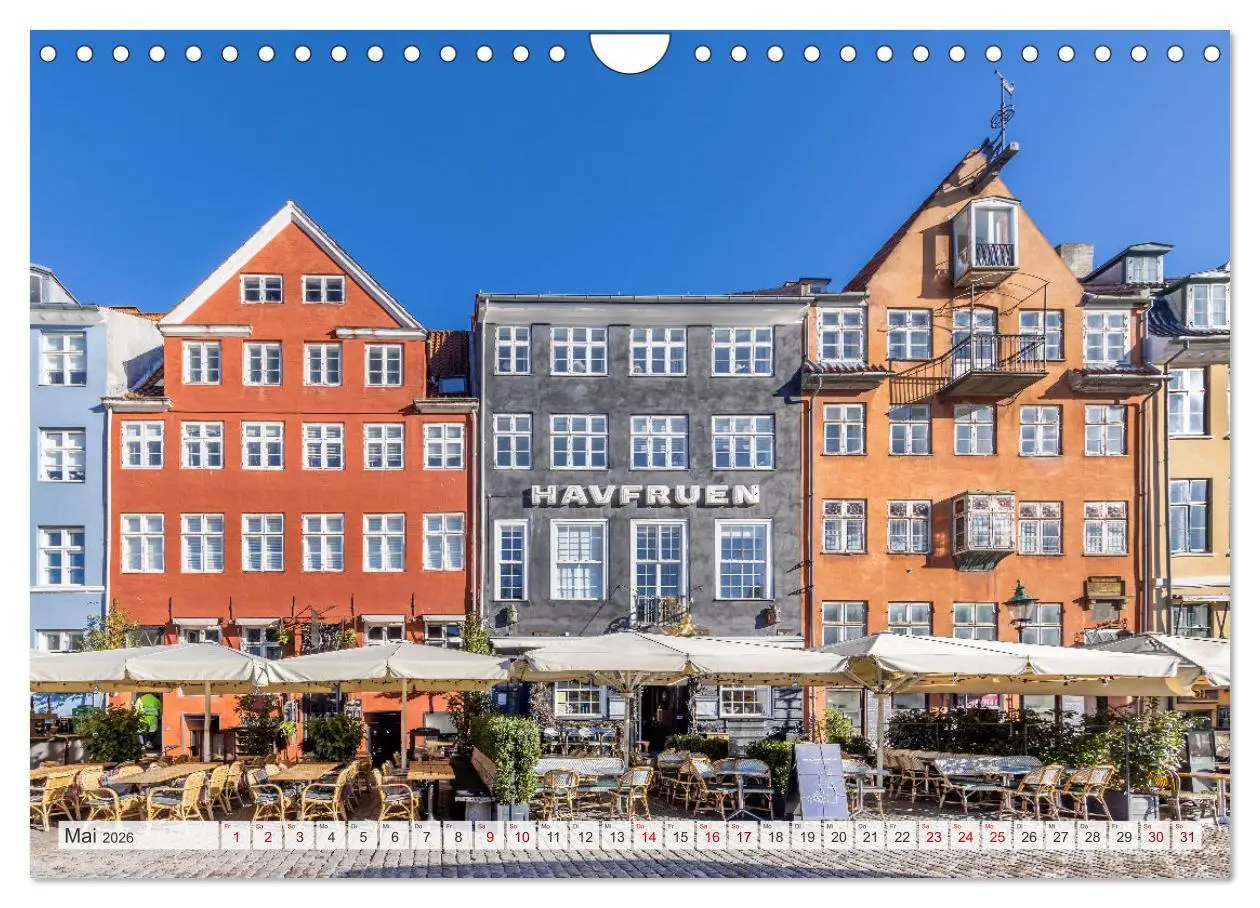 Bild: 9783457534755 | KOPENHAGEN Malerisches Stadtherz (Wandkalender 2026 DIN A4 quer),...