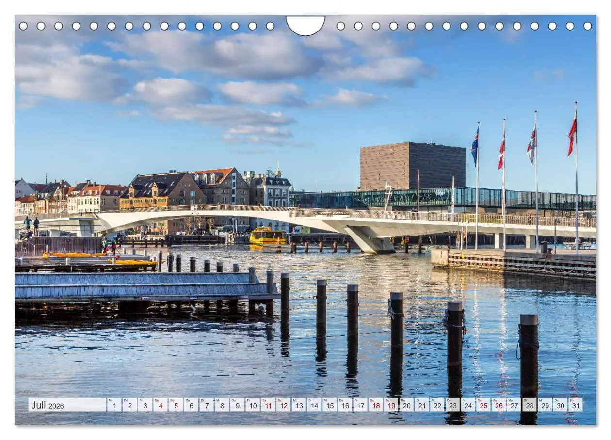 Bild: 9783457534755 | KOPENHAGEN Malerisches Stadtherz (Wandkalender 2026 DIN A4 quer),...