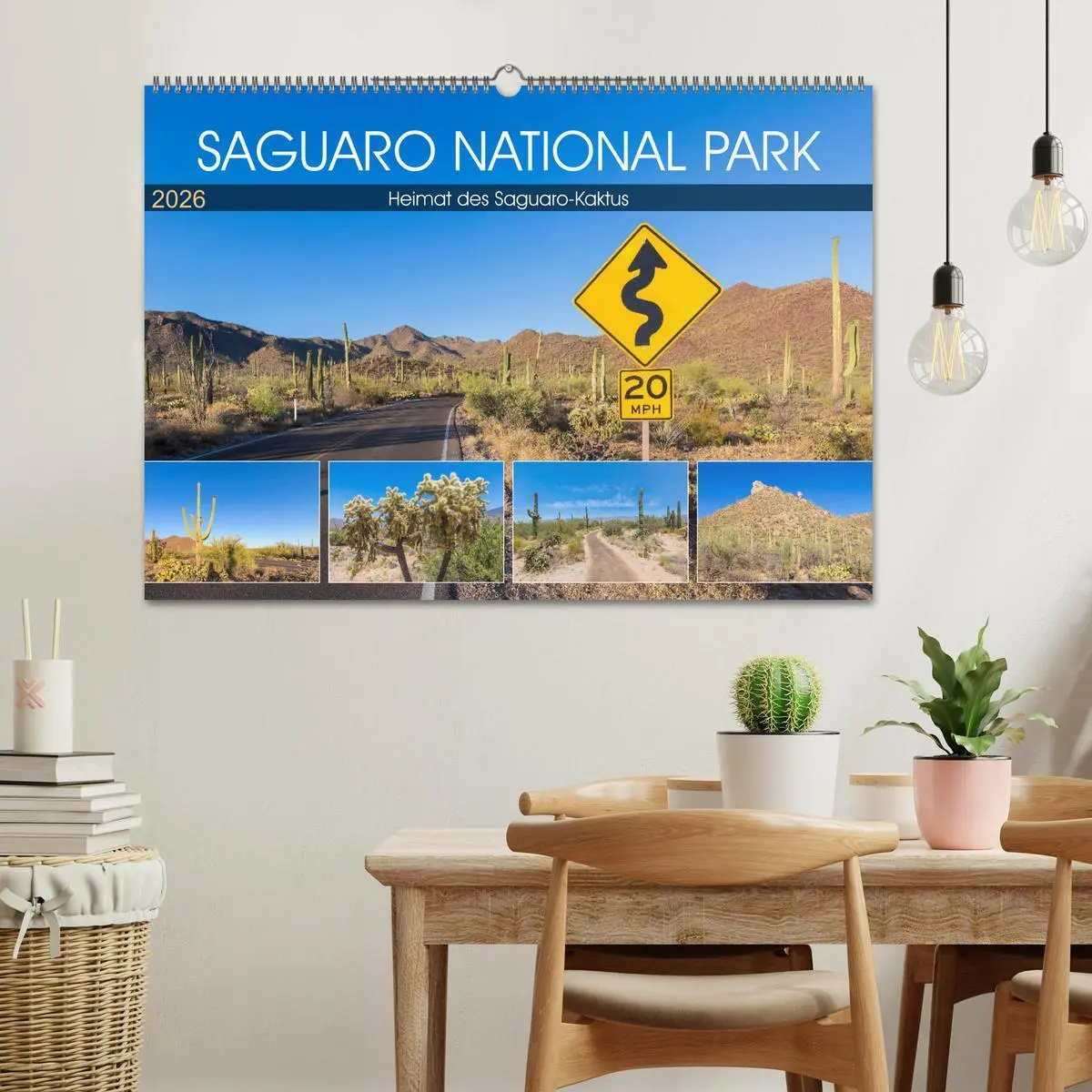 Bild: 9783457774755 | SAGUARO NATIONAL PARK Heimat des Saguaro-Kaktus (Wandkalender 2026...