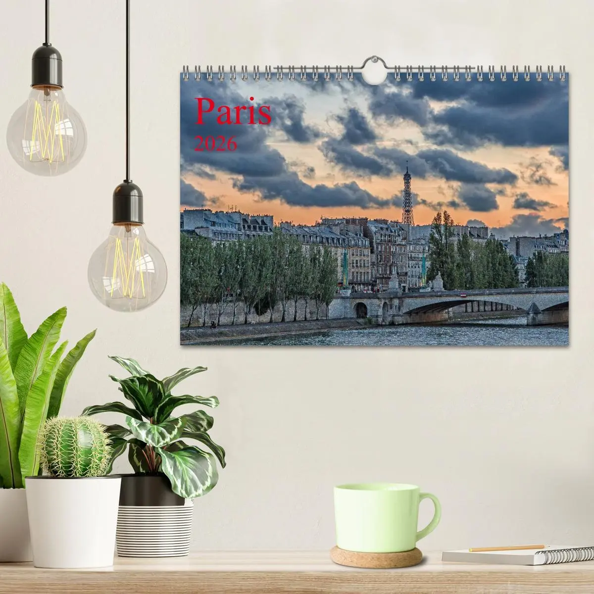 Bild: 9783516174755 | Paris (Wandkalender 2026 DIN A4 quer), CALVENDO Monatskalender | 2026
