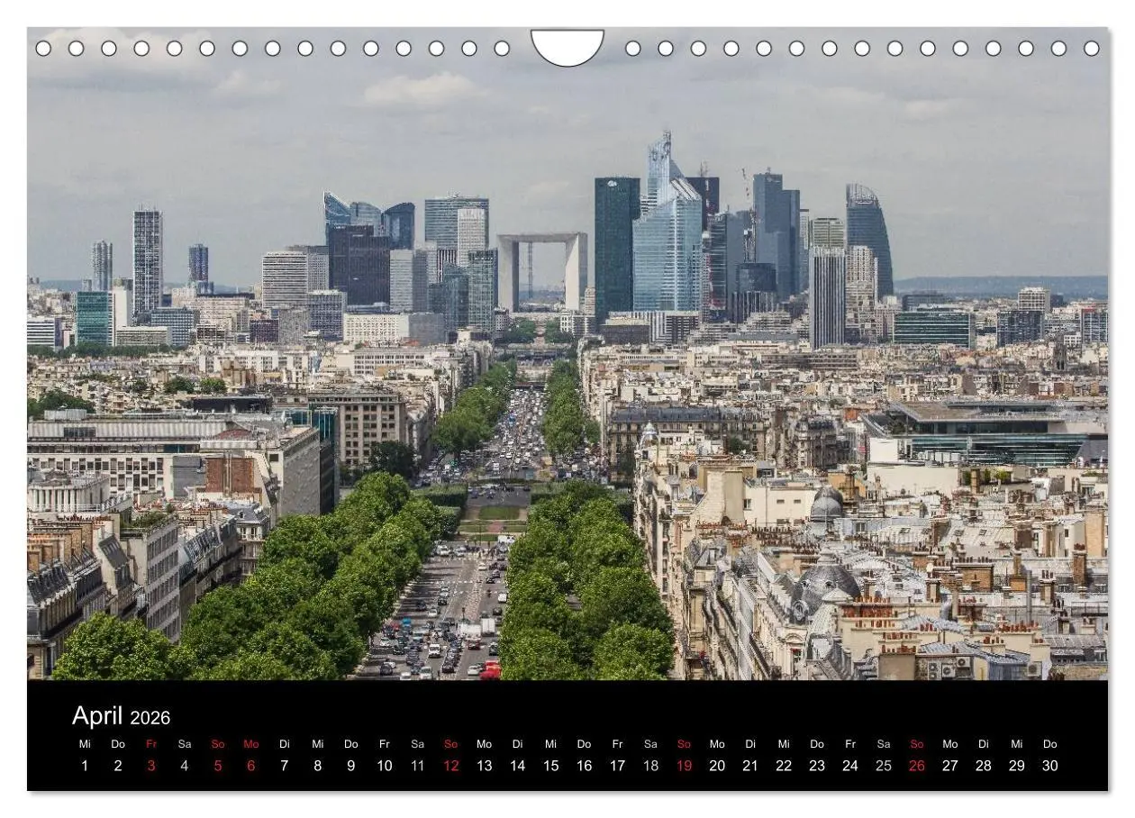 Bild: 9783516174755 | Paris (Wandkalender 2026 DIN A4 quer), CALVENDO Monatskalender | 2026
