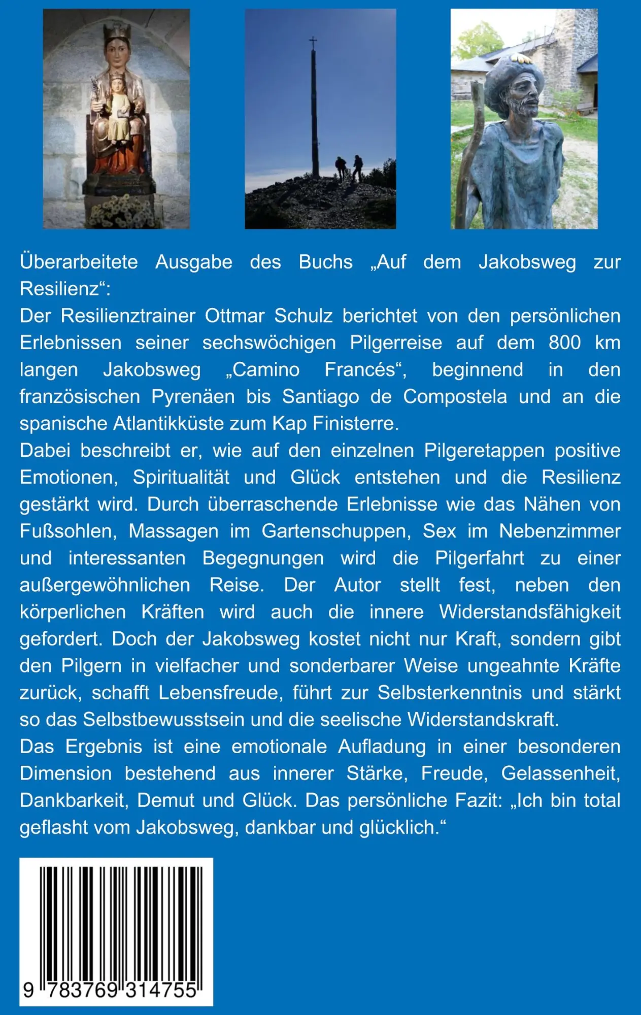 Rückseite: 9783769314755 | Jakobsweg - Der Trail zum Glück | Ottmar Schulz | Taschenbuch | 292 S.