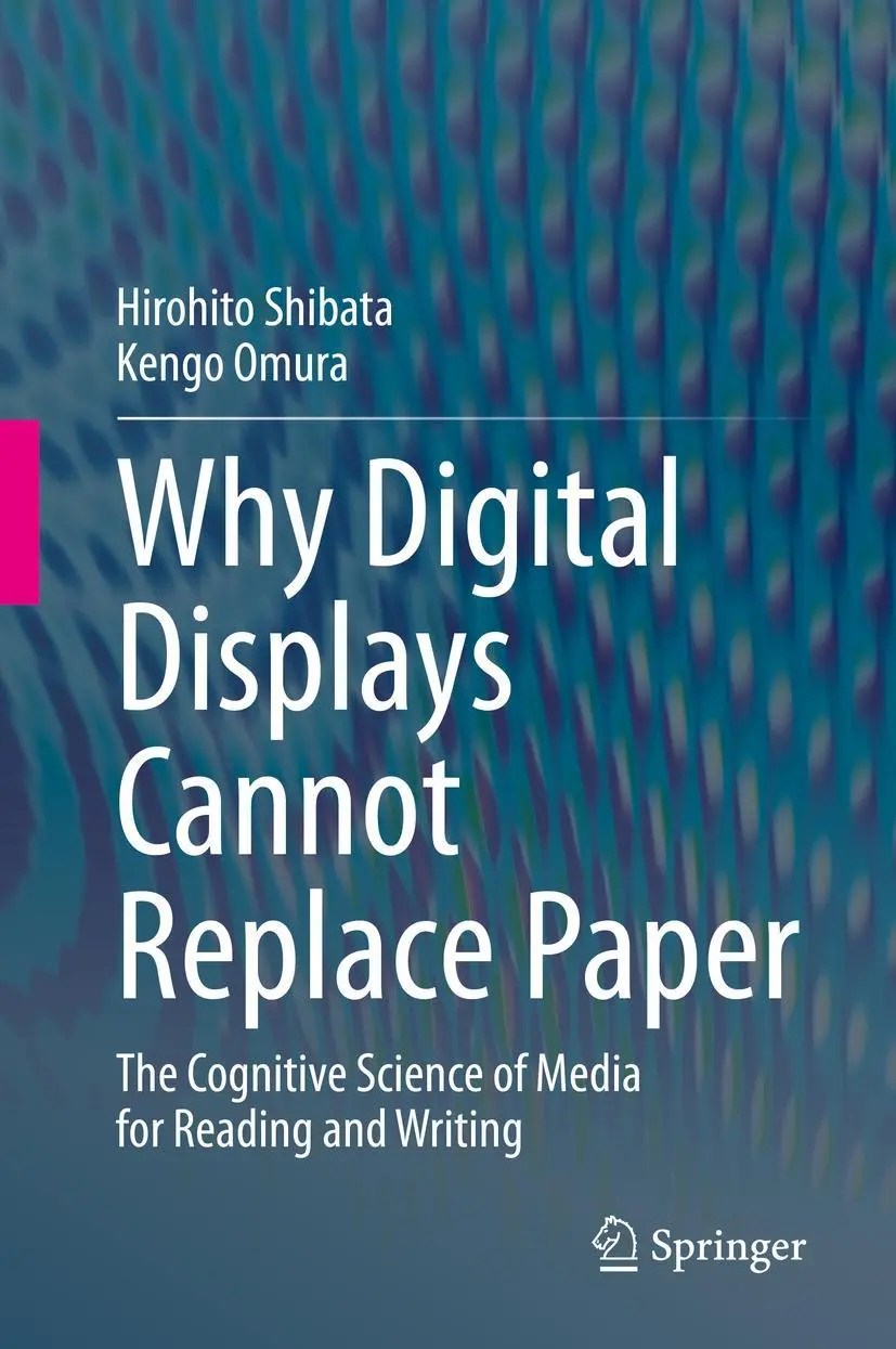 Cover: 9789811594755 | Why Digital Displays Cannot Replace Paper | Kengo Omura (u. a.) | Buch