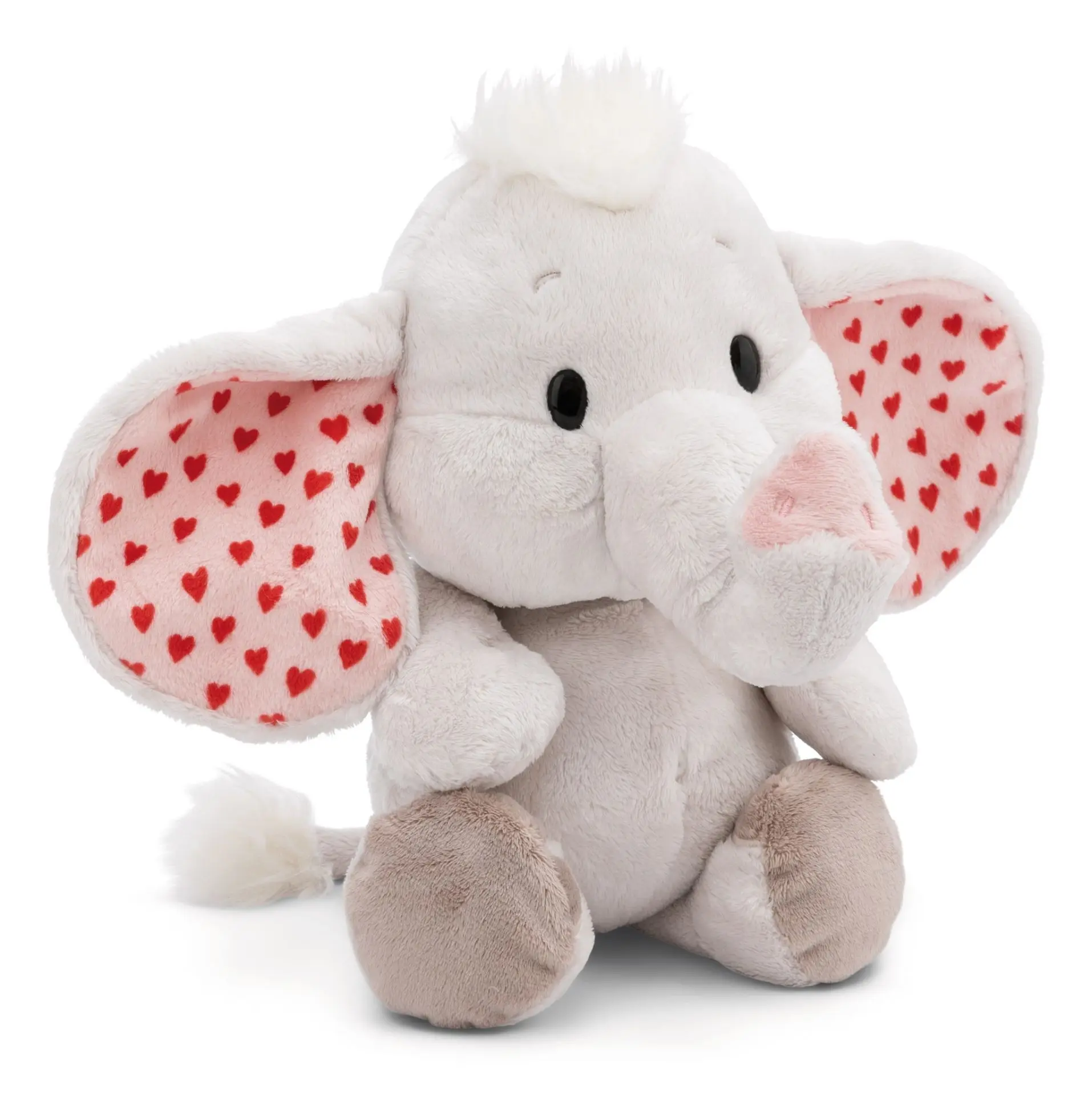 Cover: 4012390614855 | Nici 61485 Kuscheltier Love Elefant hellgrau 23cm schlenkernd | Love