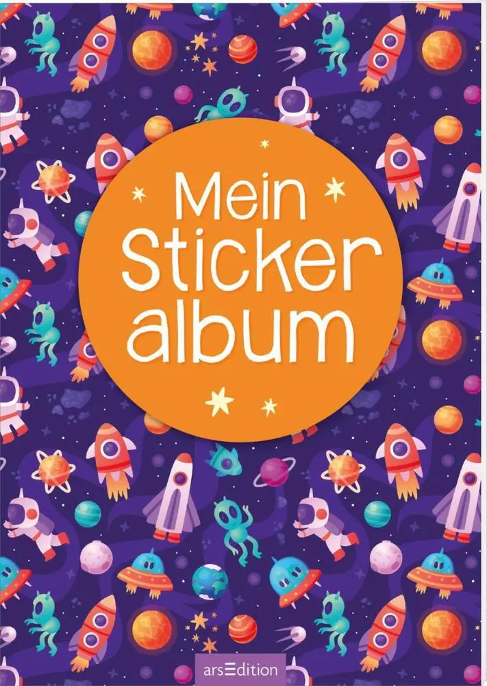 Cover: 4014489134855 | Mein Stickeralbum - Weltall | Broschüre | Stickeralbum | 24 S. | 2025