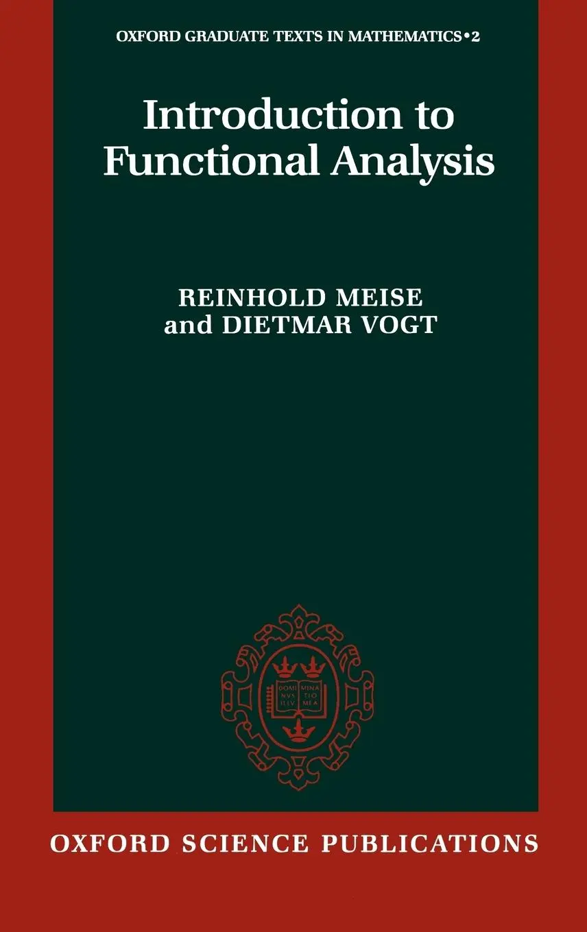 Cover: 9780198514855 | Introduction to Functional Analysis | Vogt Meise (u. a.) | Buch | 1997