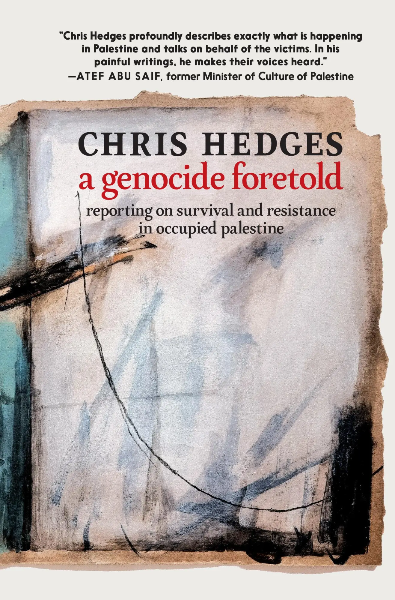 Cover: 9781644214855 | A Genocide Foretold | Chris Hedges | Taschenbuch | Englisch | 2025