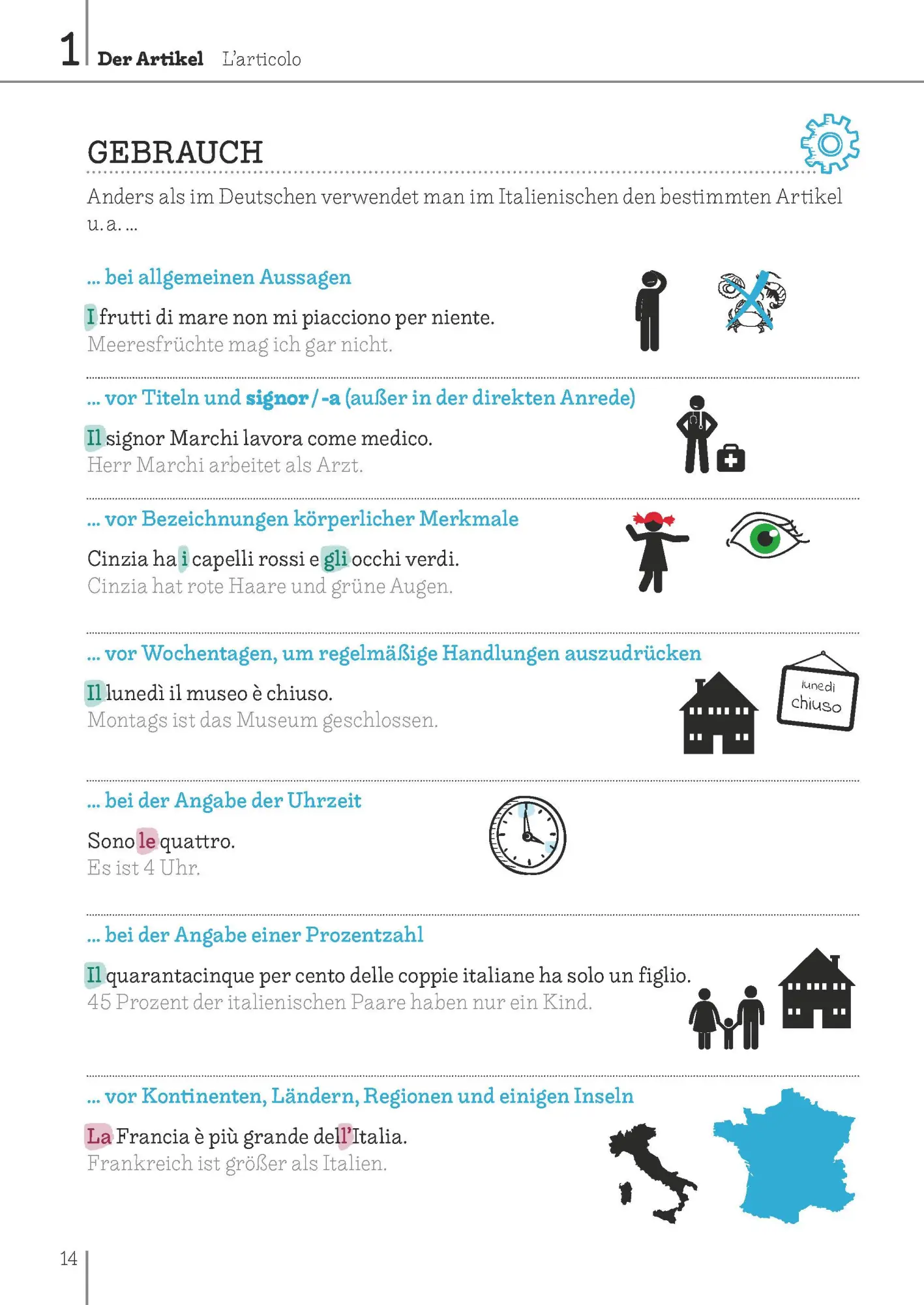 Bild: 9783125634855 | Langenscheidt Bild für Bild Grammatik - Italienisch | Valerio Vial