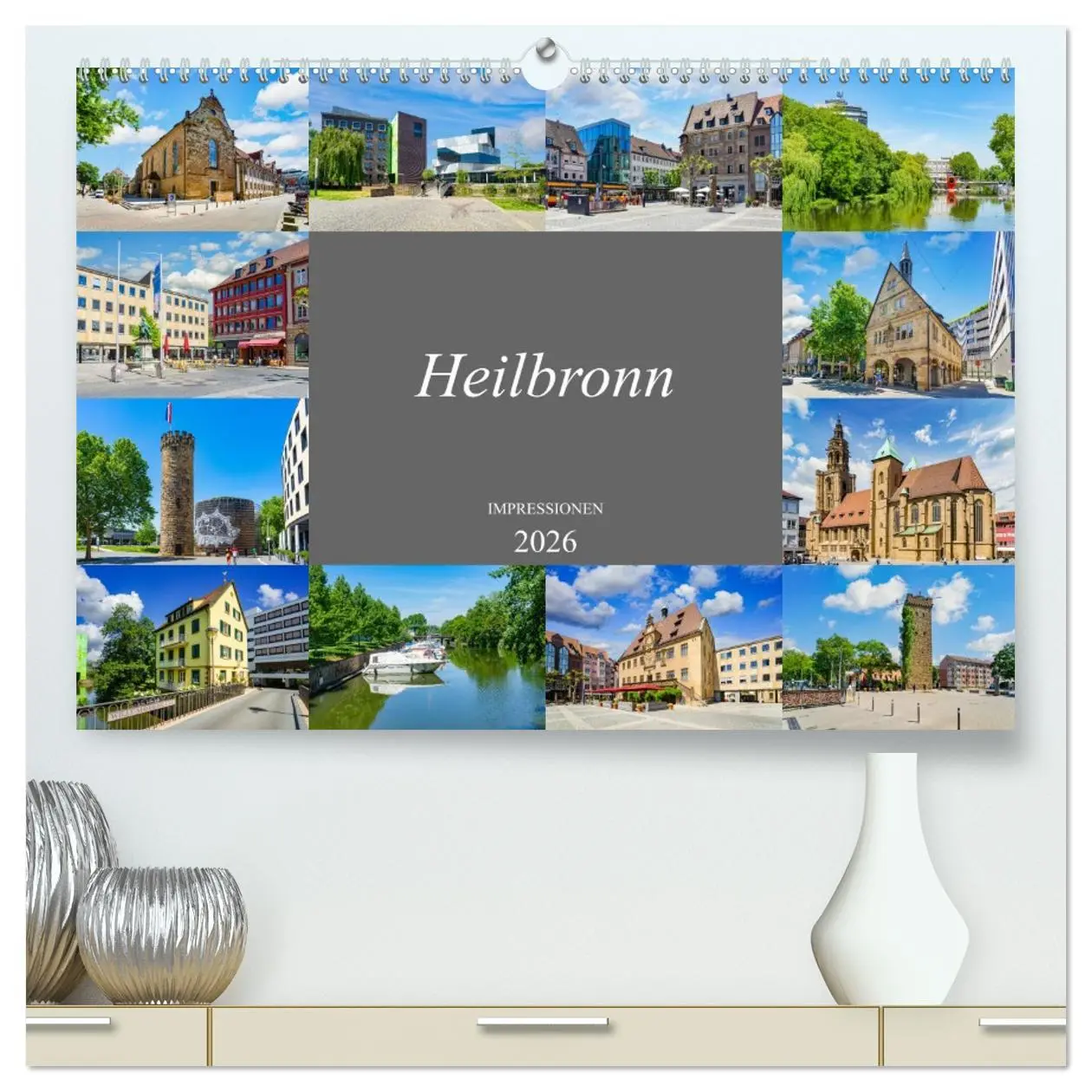 Cover: 9783457454855 | Heilbronn Impressionen (hochwertiger Premium Wandkalender 2026 DIN...