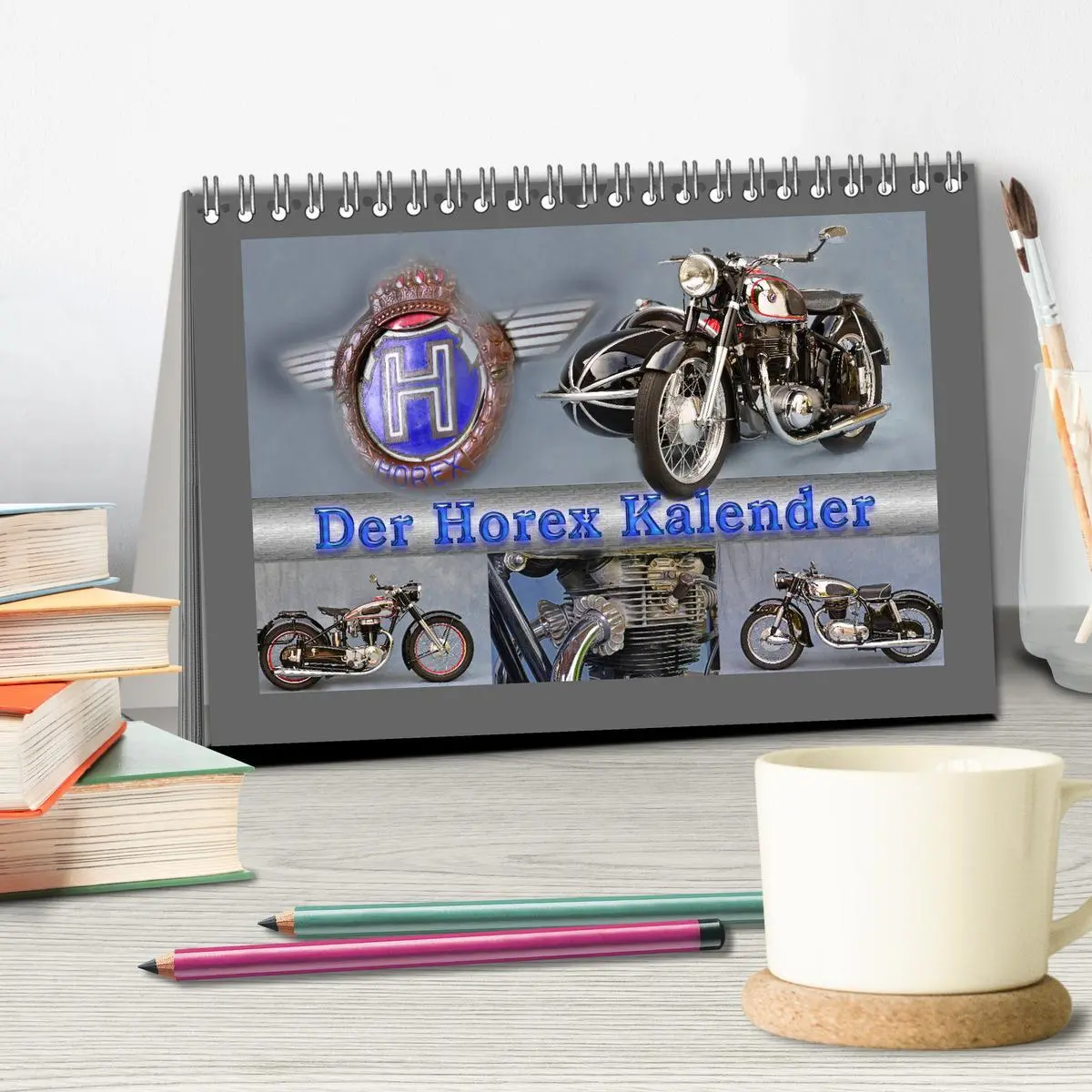 Bild: 9783457764855 | Der Horex Kalender (Tischkalender 2026 DIN A5 quer), CALVENDO...