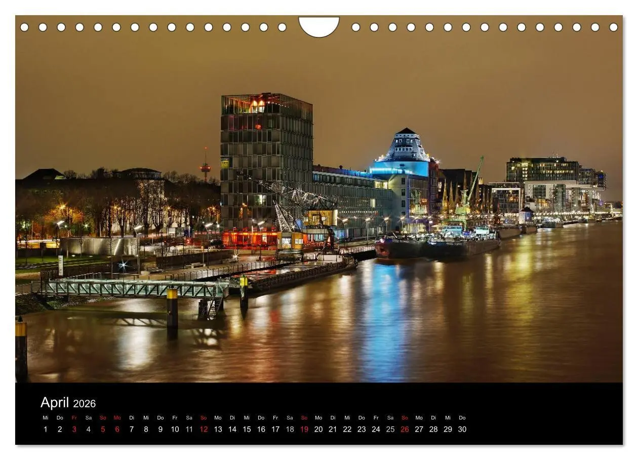 Bild: 9783516164855 | köln dunkel bunt - Die Stadt in anderem Licht! (Wandkalender 2026...