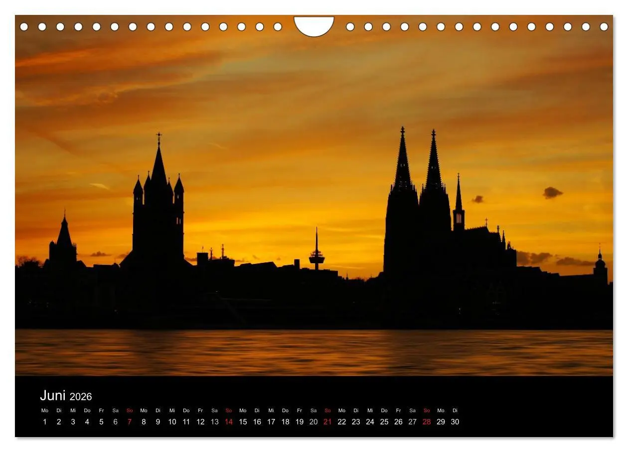 Bild: 9783516164855 | köln dunkel bunt - Die Stadt in anderem Licht! (Wandkalender 2026...