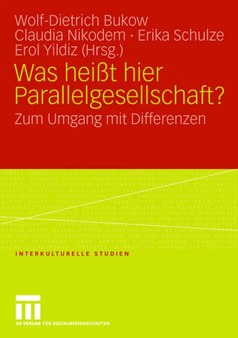 Cover: 9783531154855 | Was heißt hier Parallelgesellschaft? | Zum Umgang mit Differenzen