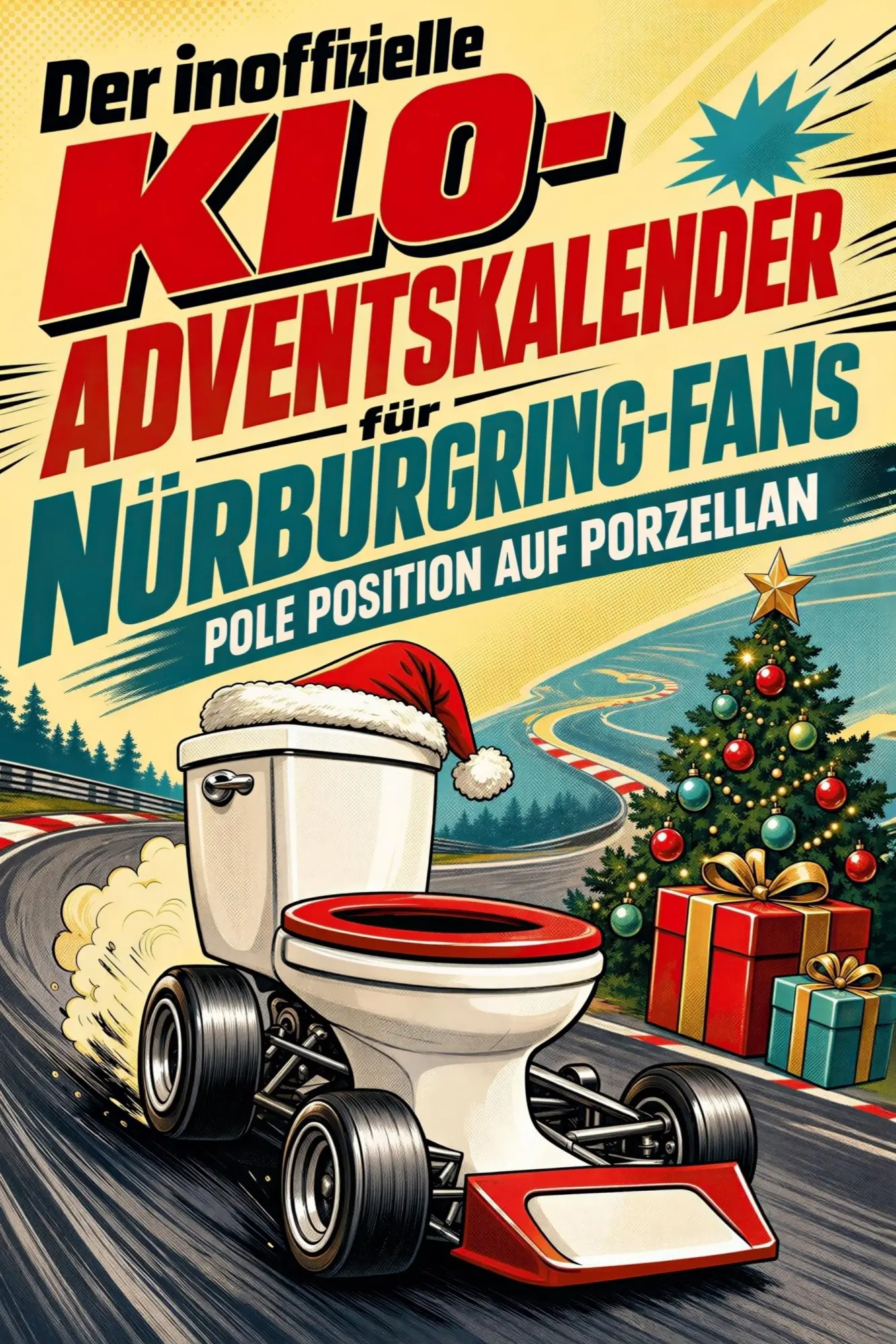 Cover: 9783696114855 | Der inoffizielle Klo-Adventskalender für Nürburgring-Fans | Leon Klein