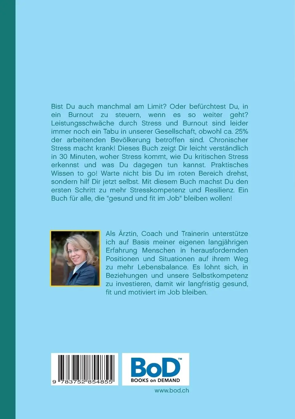 Rückseite: 9783752854855 | Burnout vermeiden | Sabine Werner | Taschenbuch | Praxis-Wissen to go