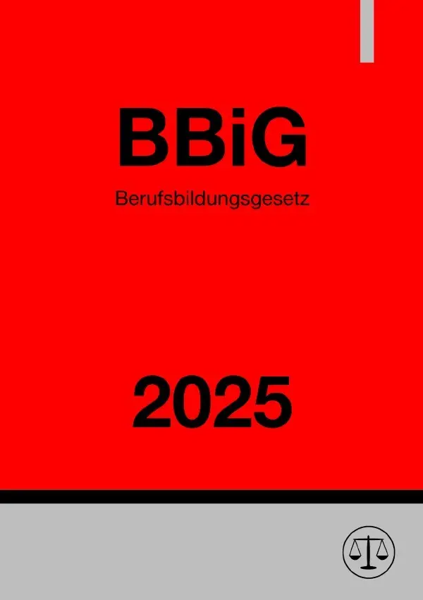 Cover: 9783818734855 | Berufsbildungsgesetz - BBiG 2025 | Ronny Studier | Taschenbuch | 68 S.