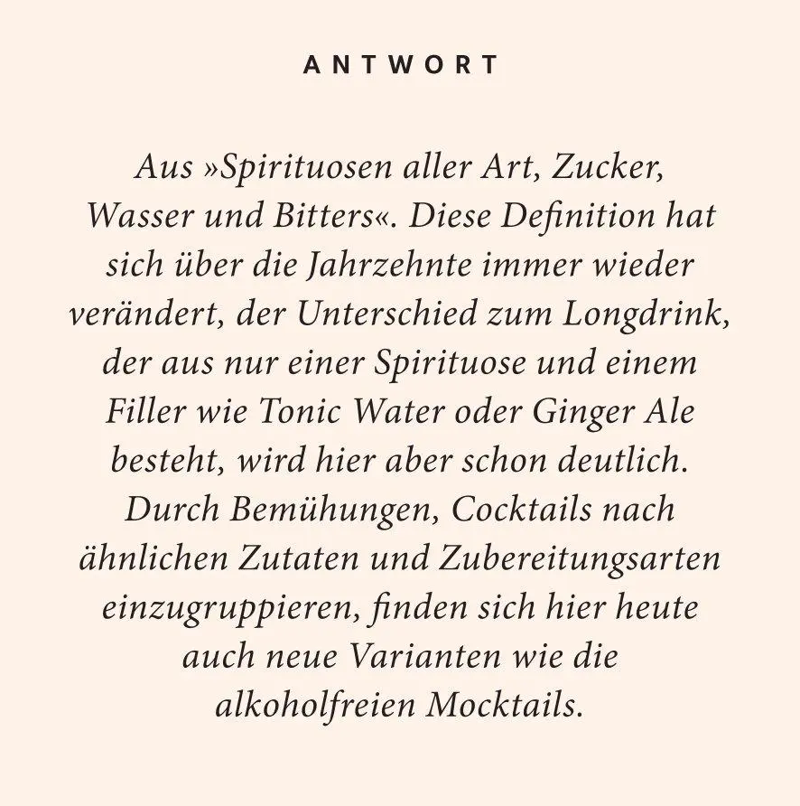 Bild: 9783899784855 | Cocktail-Quiz | 100 Fragen und Antworten | Christian Lentz (u. a.)