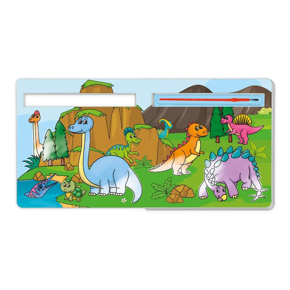 Bild: 9783988024855 | Trötsch Malbuch mit Pinsel Mein erstes Zaubermalbuch Dinos | KG | Buch