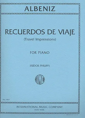 Cover: 9790220414855 | Recuerdos De Viaje | Isaac Manuel Albéniz | Buch | EAN 9790220414855