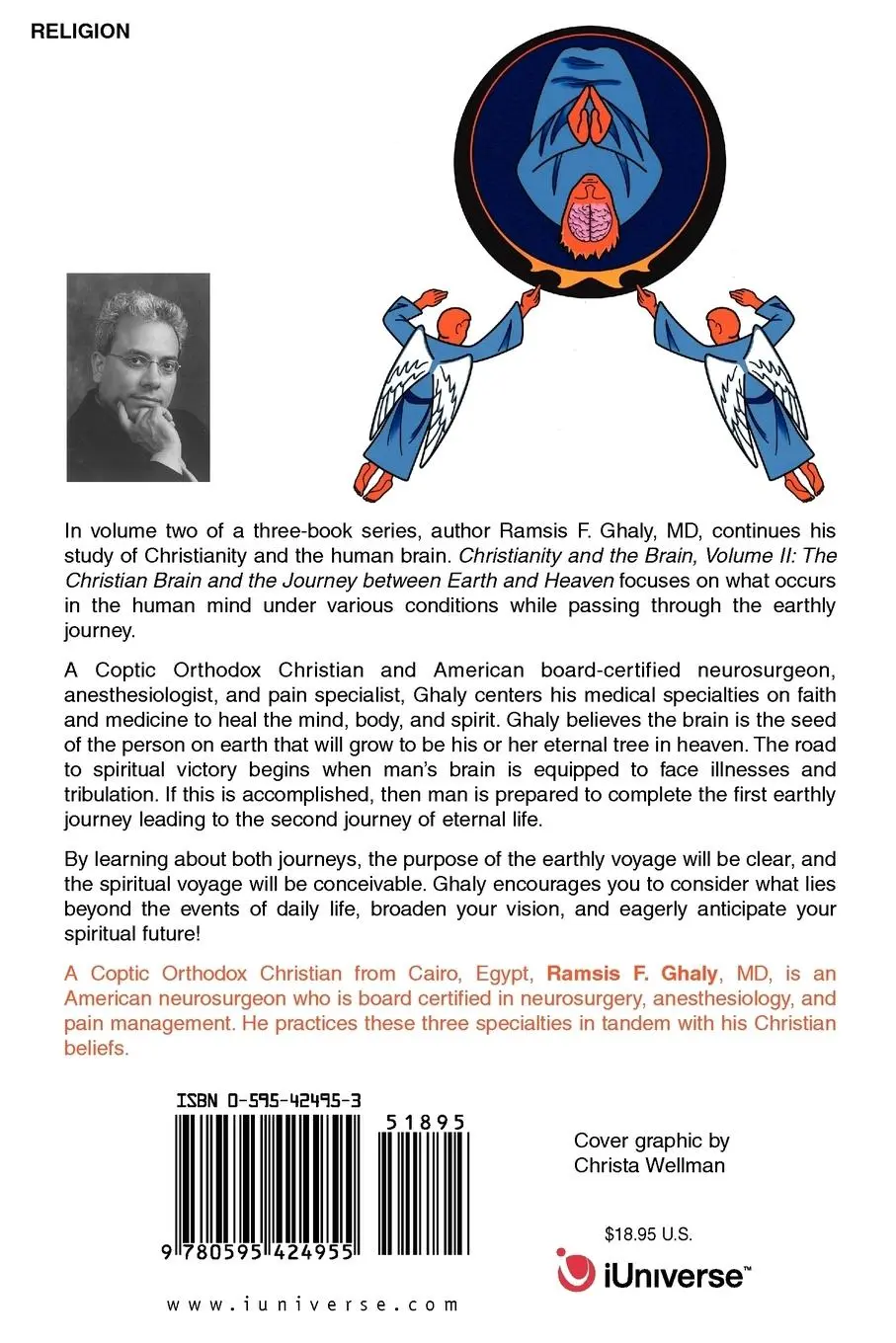 Rückseite: 9780595424955 | Christianity and the Brain | Ramsis Ghaly | Taschenbuch | Englisch