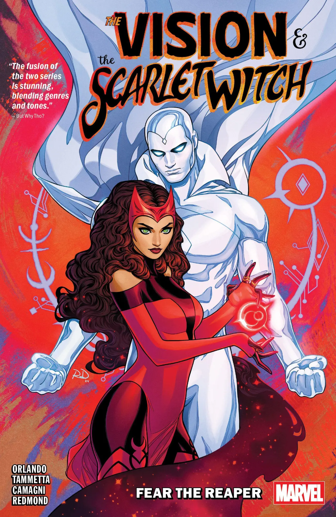 Cover: 9781302964955 | The Vision &amp; The Scarlet Witch: Fear The Reaper | Steve Orlando | Buch