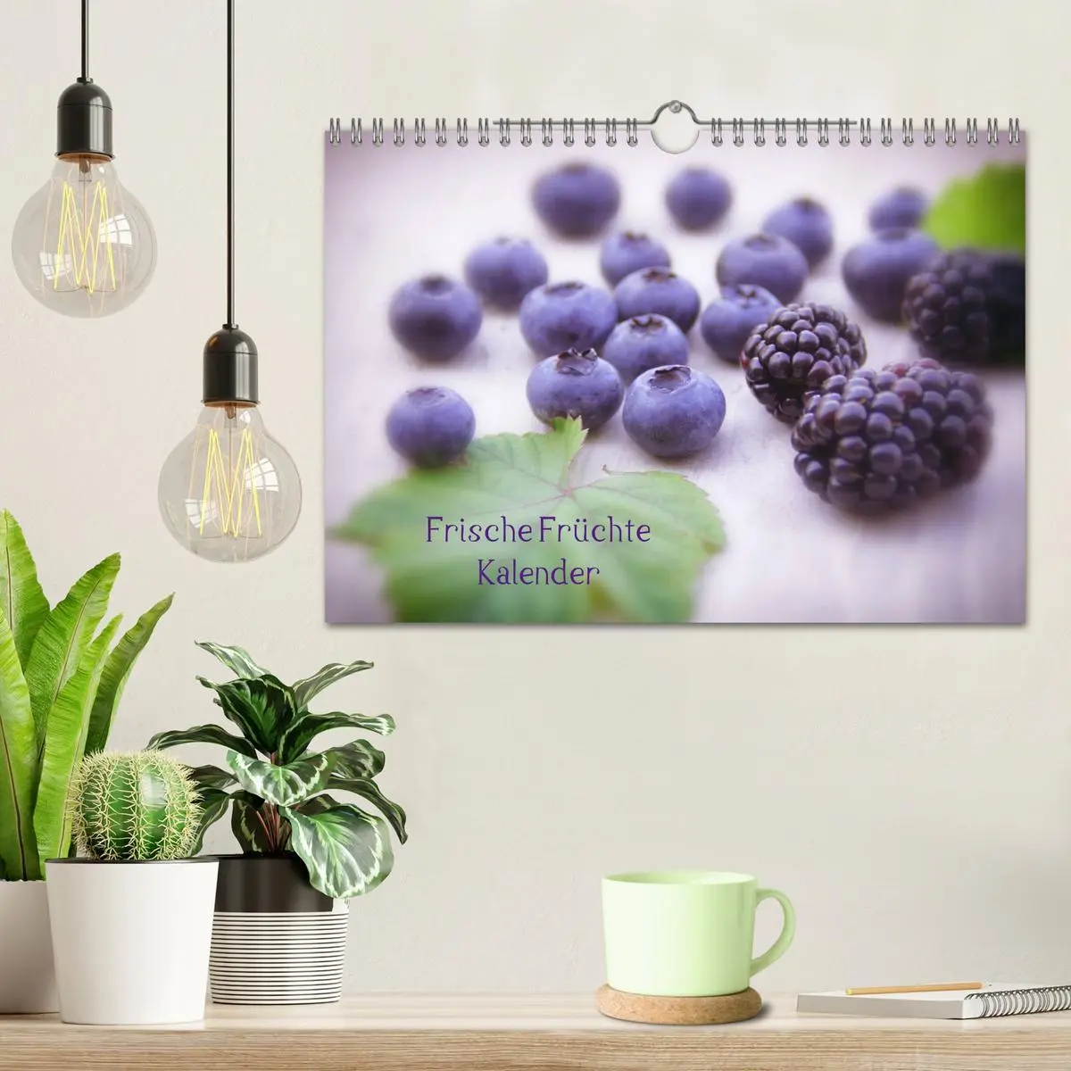 Bild: 9783516224955 | Frische Früchte Kalender (Wandkalender 2026 DIN A4 quer), CALVENDO...