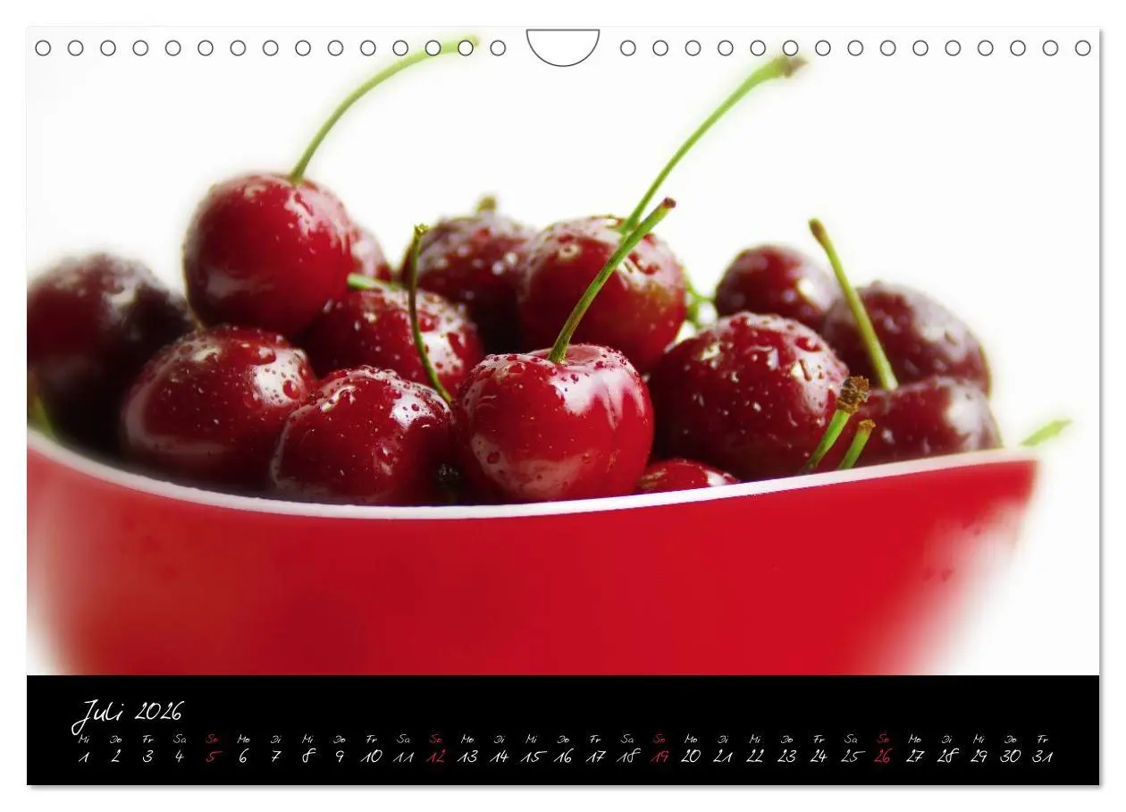 Bild: 9783516224955 | Frische Früchte Kalender (Wandkalender 2026 DIN A4 quer), CALVENDO...