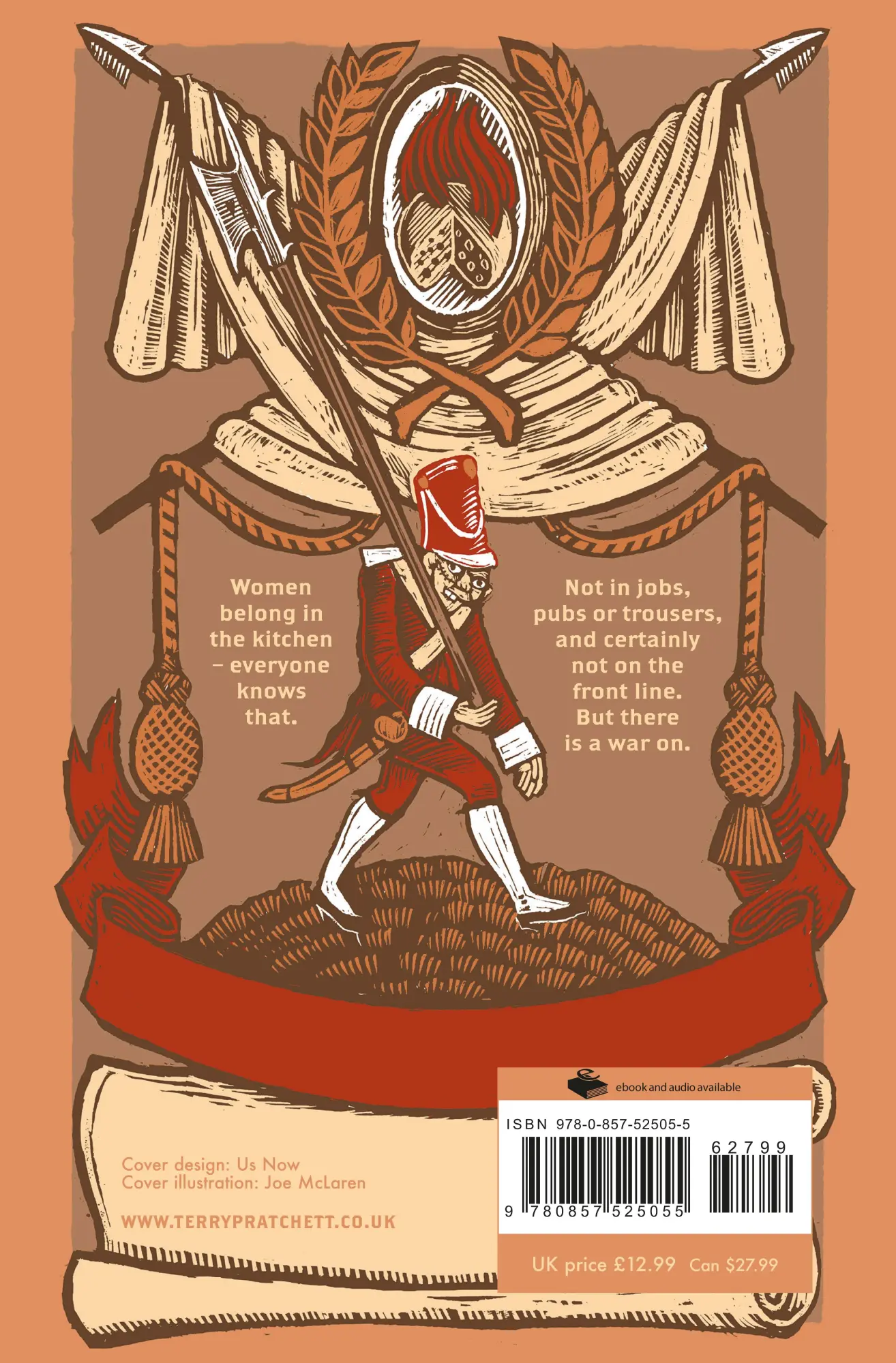 Rückseite: 9780857525055 | Monstrous Regiment | (Discworld Novel 31) | Terry Pratchett | Buch
