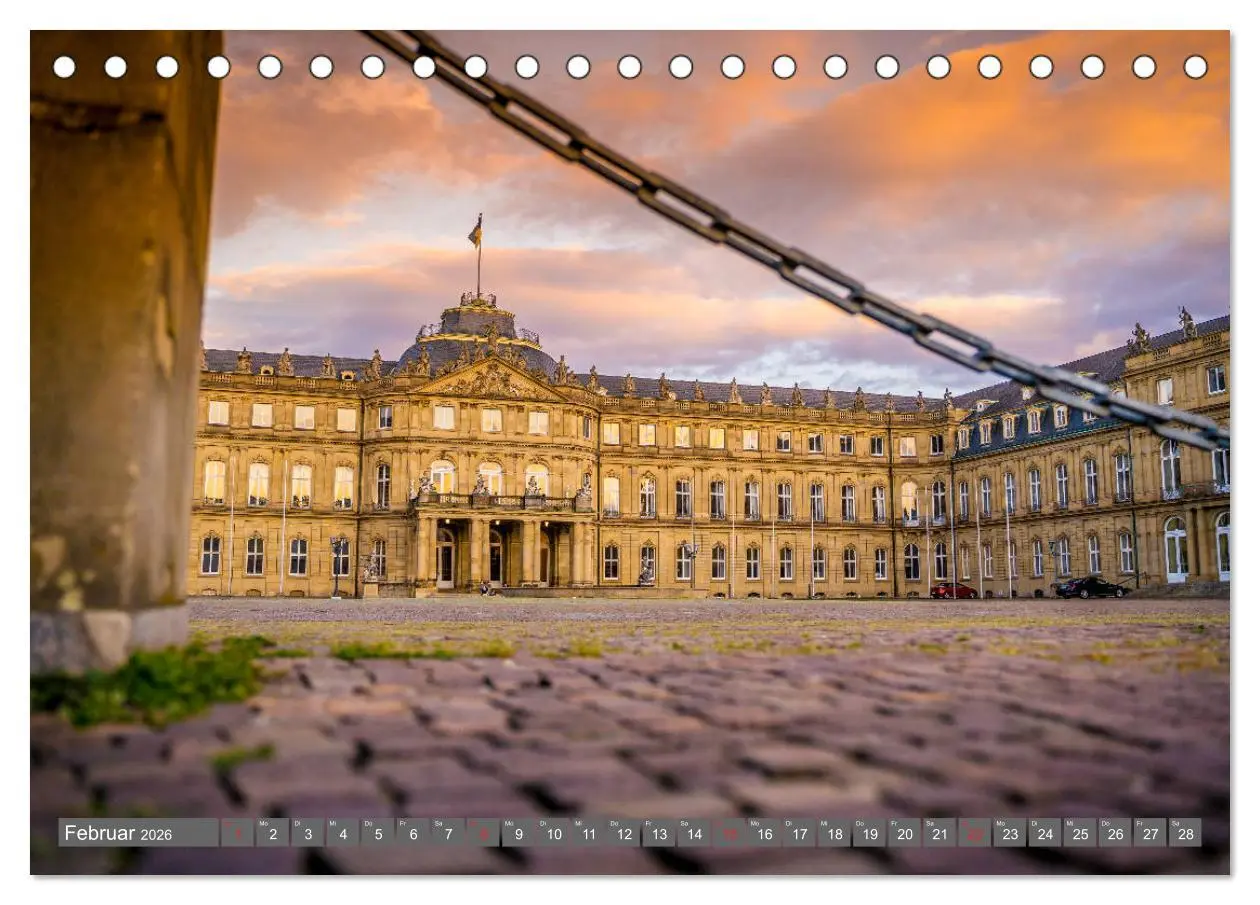 Bild: 9783457715055 | Historisches Stuttgart 2026 (Tischkalender 2026 DIN A5 quer),...