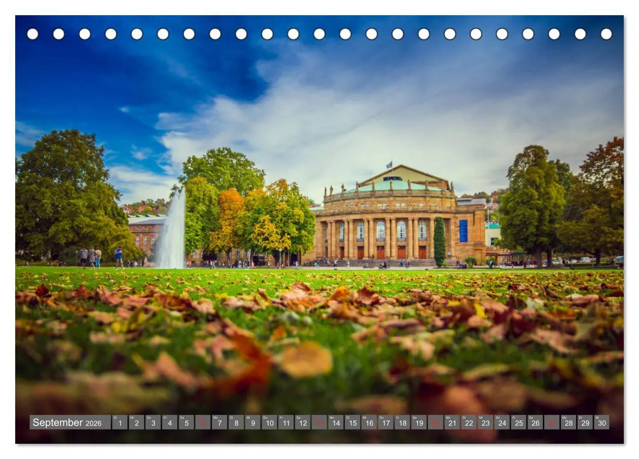 Bild: 9783457715055 | Historisches Stuttgart 2026 (Tischkalender 2026 DIN A5 quer),...