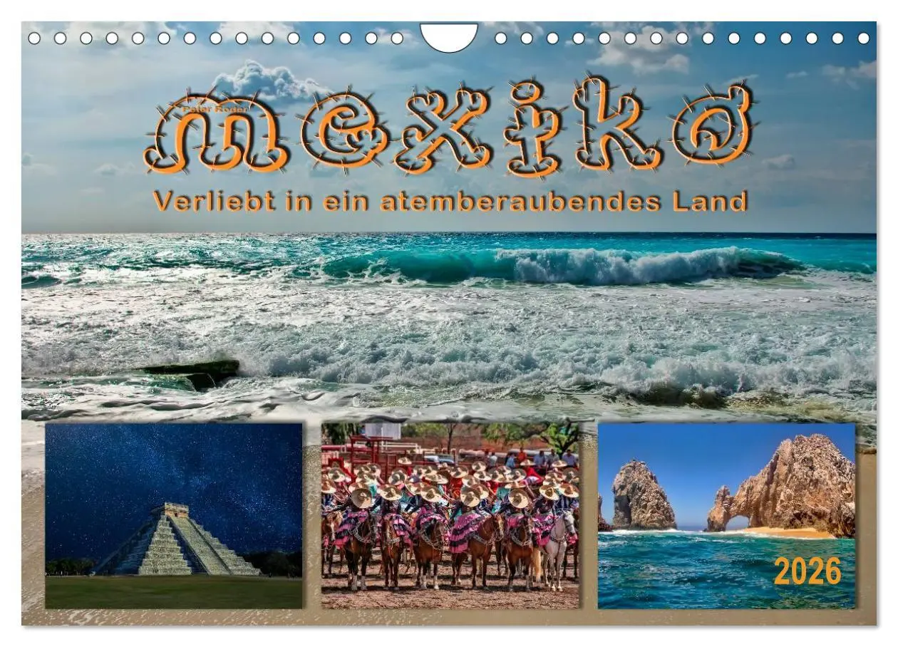 Cover: 9783457955055 | Mexiko - verliebt in ein atemberaubendes Land (Wandkalender 2026...