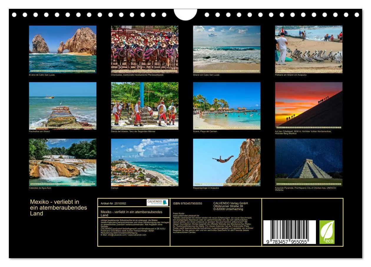 Bild: 9783457955055 | Mexiko - verliebt in ein atemberaubendes Land (Wandkalender 2026...
