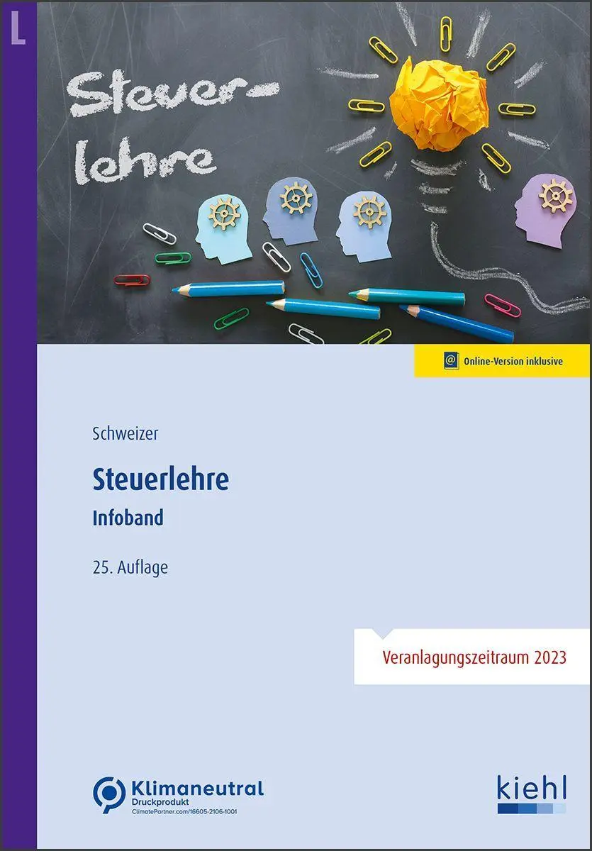 Cover: 9783470105055 | Steuerlehre Infoband | Infoband | Reinhard Schweizer | Bundle | 2023