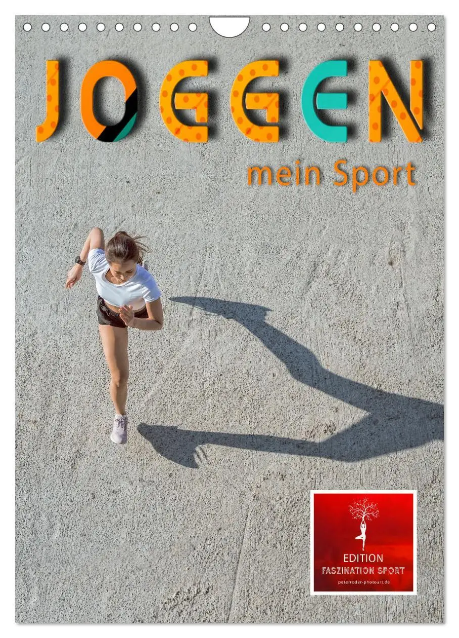 Cover: 9783516355055 | Joggen - mein Sport (Wandkalender 2026 DIN A4 hoch), CALVENDO...