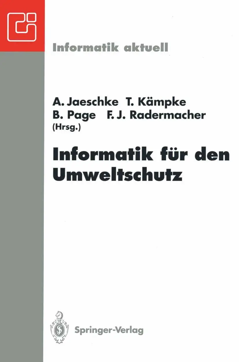 Cover: 9783540565055 | Informatik für den Umweltschutz | 7. Symposium, Ulm, 31.3.-2.4.1993