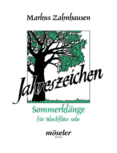 Cover: 9790203705055 | Jahreszeichen Nr.2 Sommerklänge für Sopran- oder Alt-Blockflöte solo