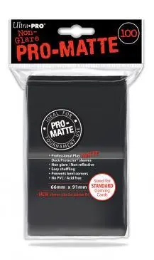 Cover: 74427845155 | Black Pro-Matte Sleeves (100) | Ultra Pro! | EAN 74427845155