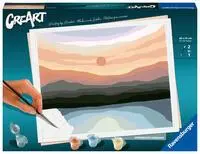 Cover: 4005556235155 | Ravensburger Malen nach Zahlen 23515 - Minimalistic Landscape - ab...