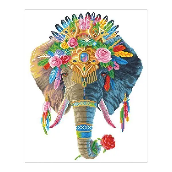 Bild: 4895225925155 | Diamond Dotz Bohemian Elefant | Kit (Bastelset) | 2592515 | Deutsch