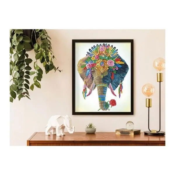 Bild: 4895225925155 | Diamond Dotz Bohemian Elefant | Kit (Bastelset) | 2592515 | Deutsch