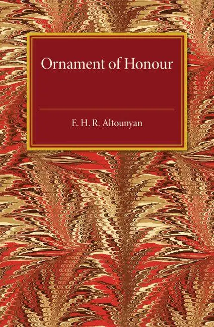 Cover: 9781107505155 | Ornament of Honour | E. H. R. Altounyan | Taschenbuch | Englisch