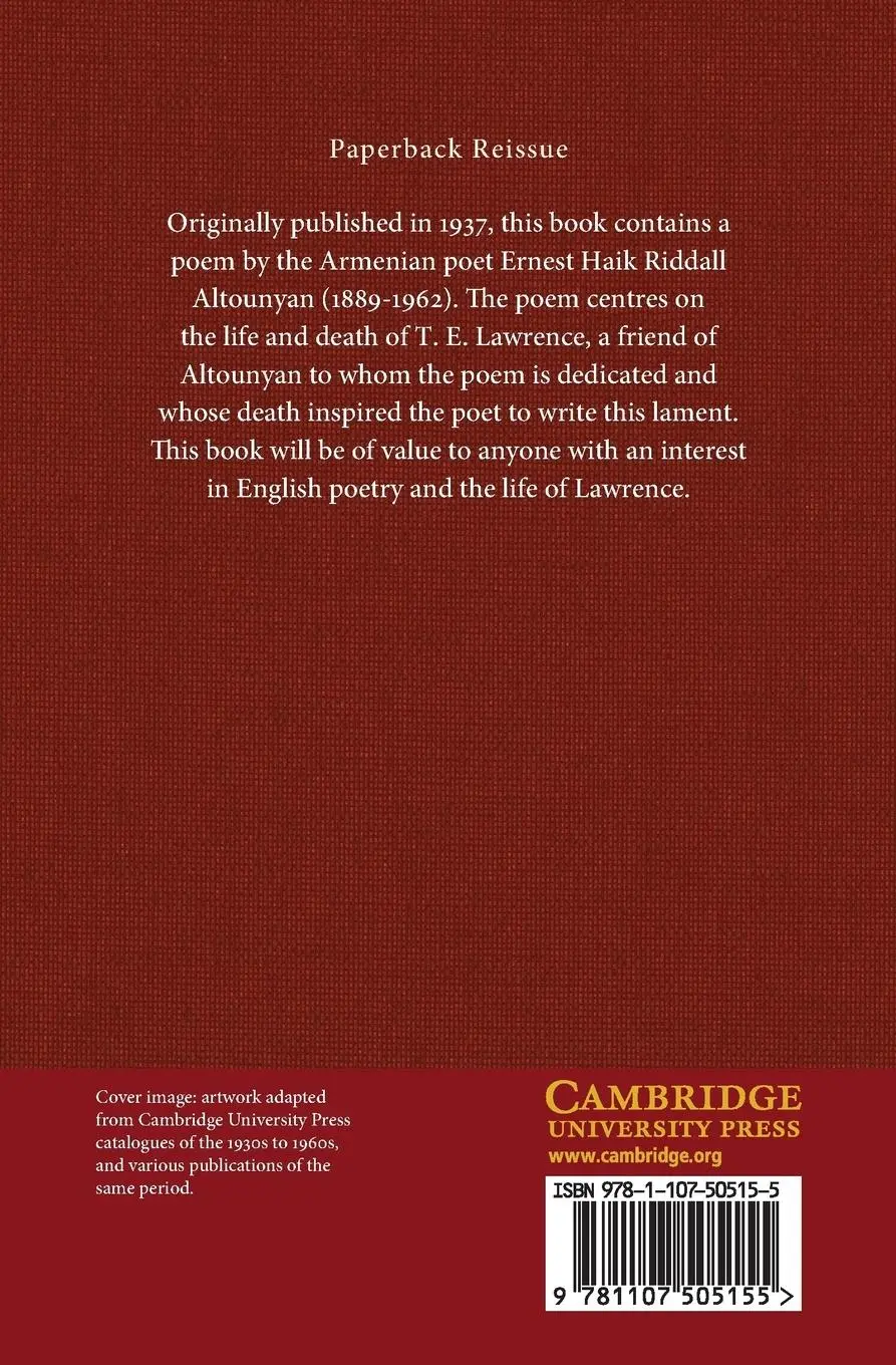 Rückseite: 9781107505155 | Ornament of Honour | E. H. R. Altounyan | Taschenbuch | Englisch